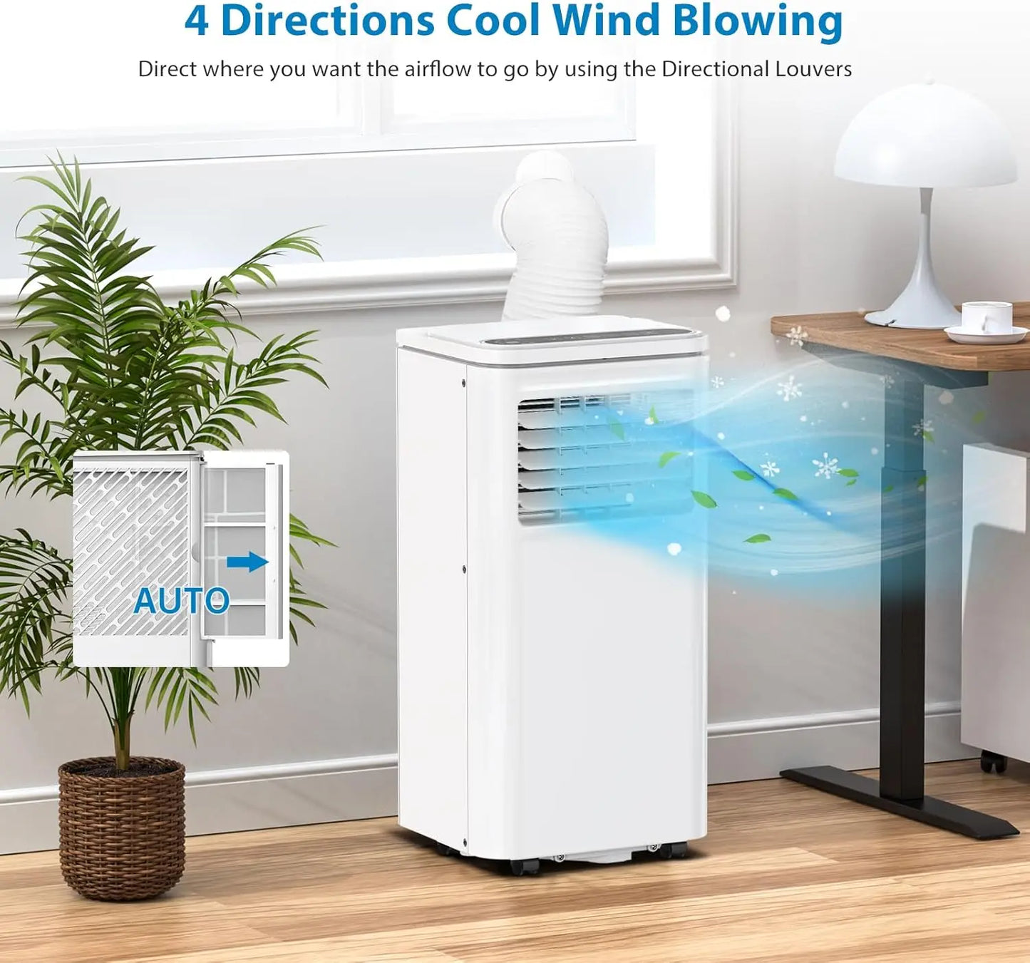 10000 BTU Portable Air Conditioners 3 in 1 Portable AC Unit