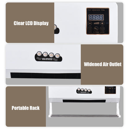 2-in-1 Air Conditioner Heater and Fan Combo