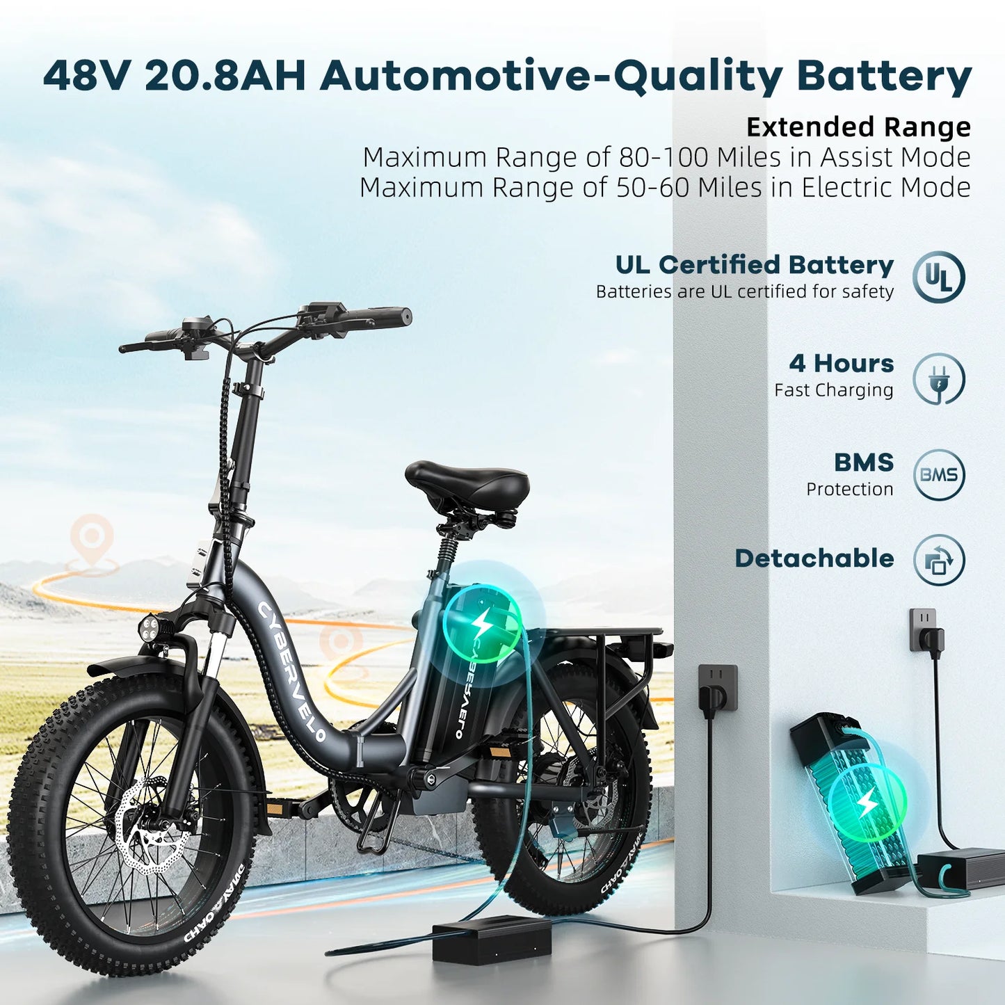 20inch foldable, electric bicycle for adults