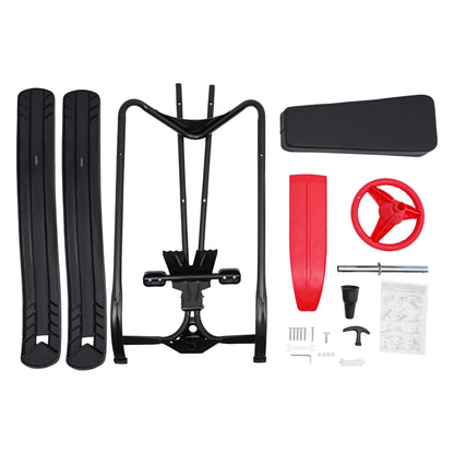 114*50*38cm Snow Racer Sled Slider Board