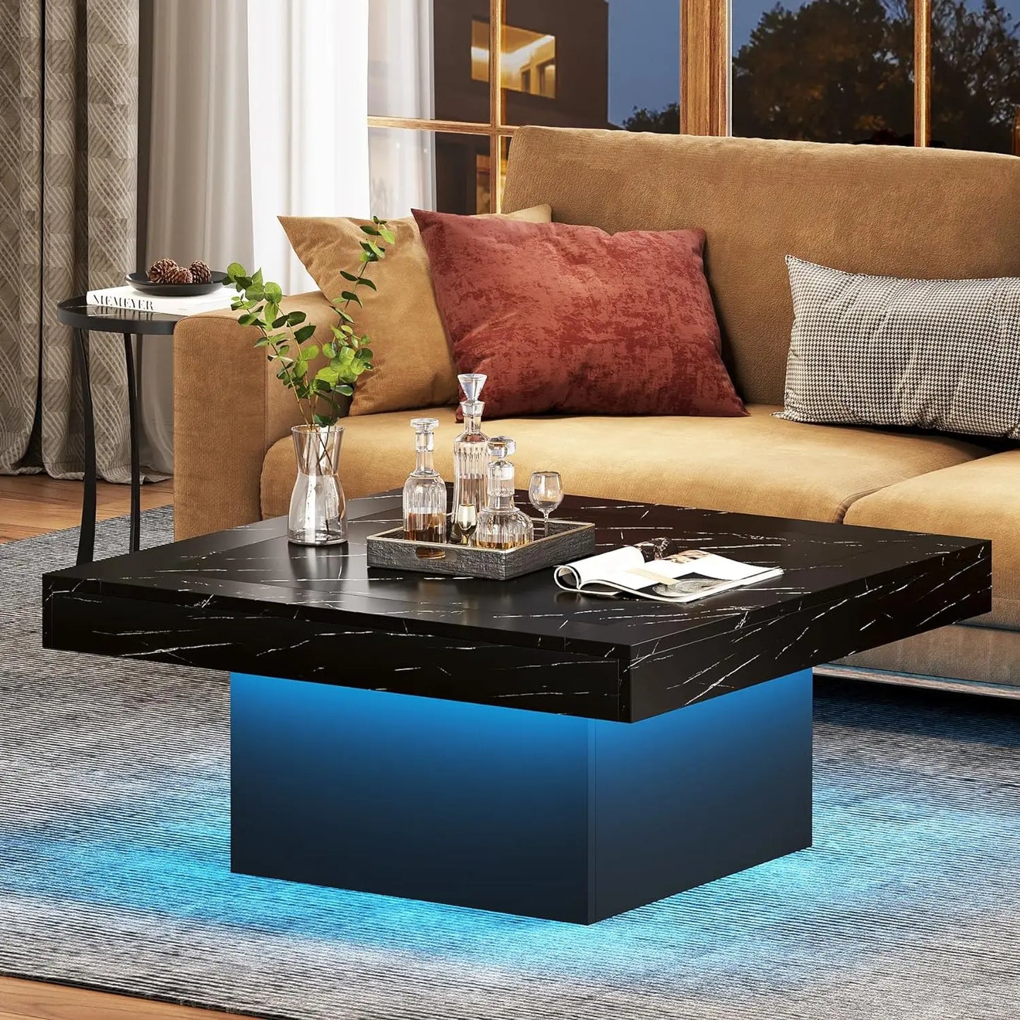 Coffee Table with LED lighting