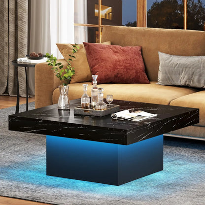 Coffee Table with LED lighting