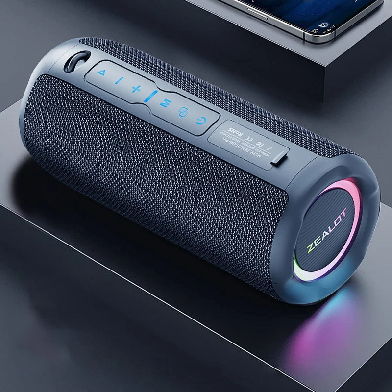 S49 pro Wireless Speaker, Outdoor Portable Subwoofer