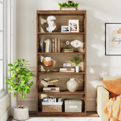 71 Inches Industrial Bookshelf