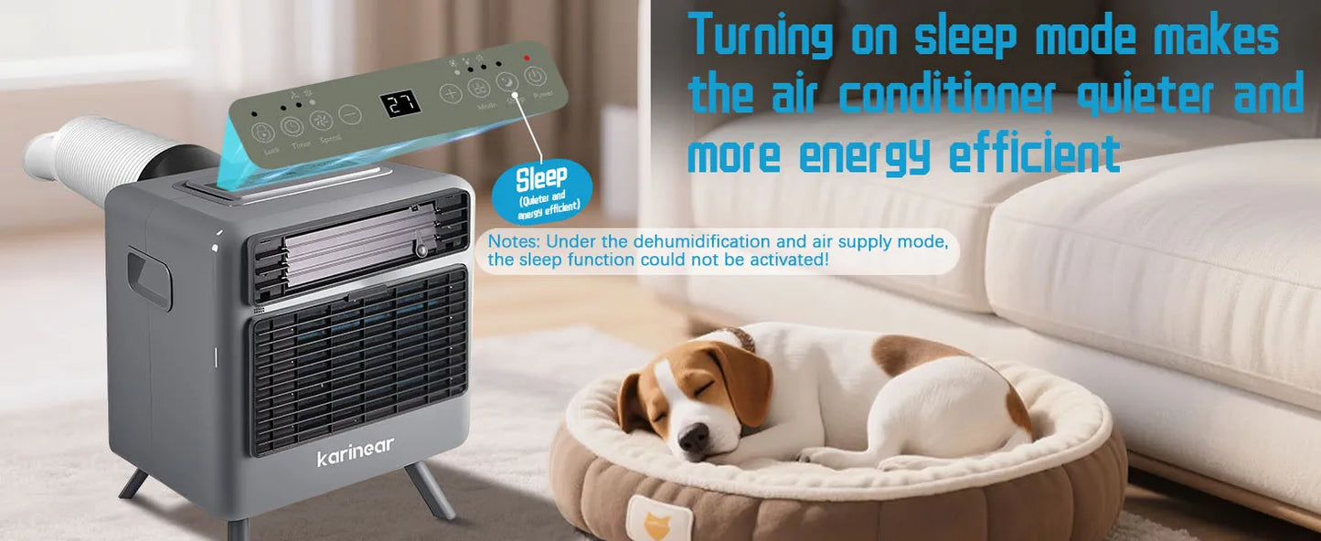 3300BTU Portable Air Conditioner for Camping