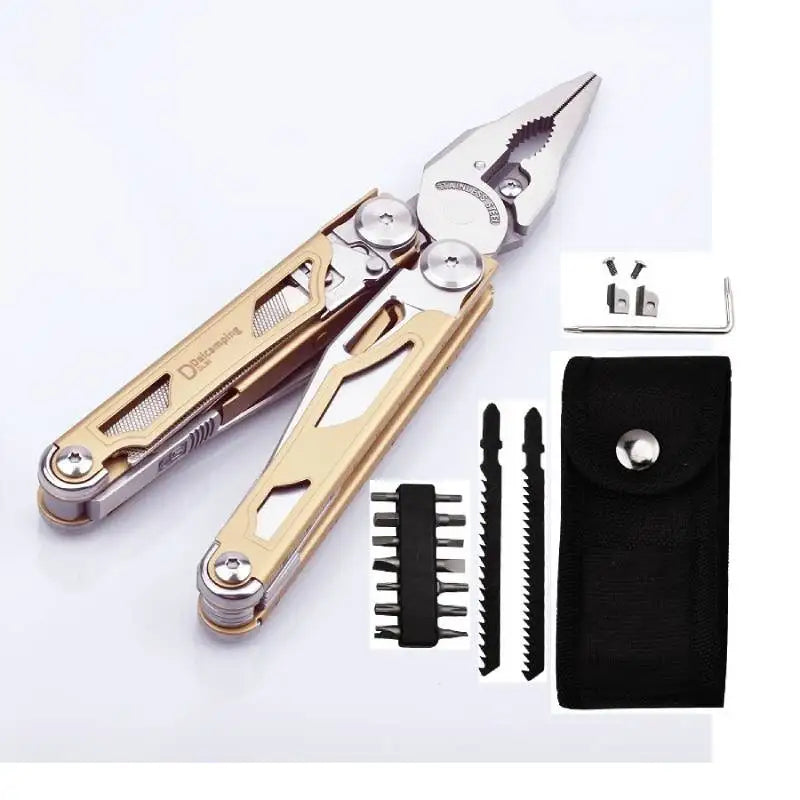Multi-tool Survival Gear Plier Swiss Army Folding Knives