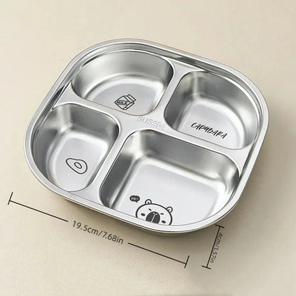 Reusable Square Divided Dinning Plates