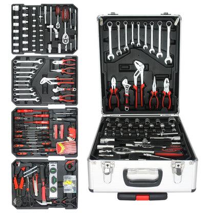899 Piece Home Tool Kit with Rolling Toolbox