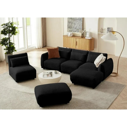 Convertible U-Shaped Sectional