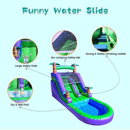 Children's Playground Inflatable water slide