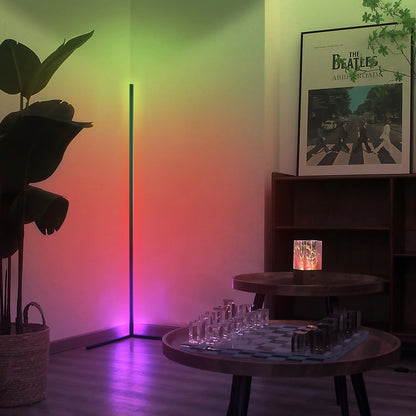 60-Inch  Led Corner Lamp, For Living Room Bedroom Game Room