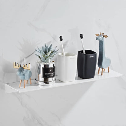 30/40/50CM Bathroom Shelf Aluminum Floating Shelves