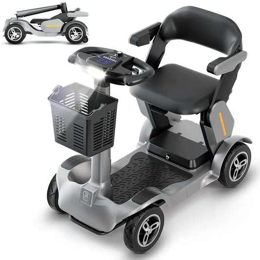 Scooter, Electric Powered Wheelchair with 35Mile Long Range