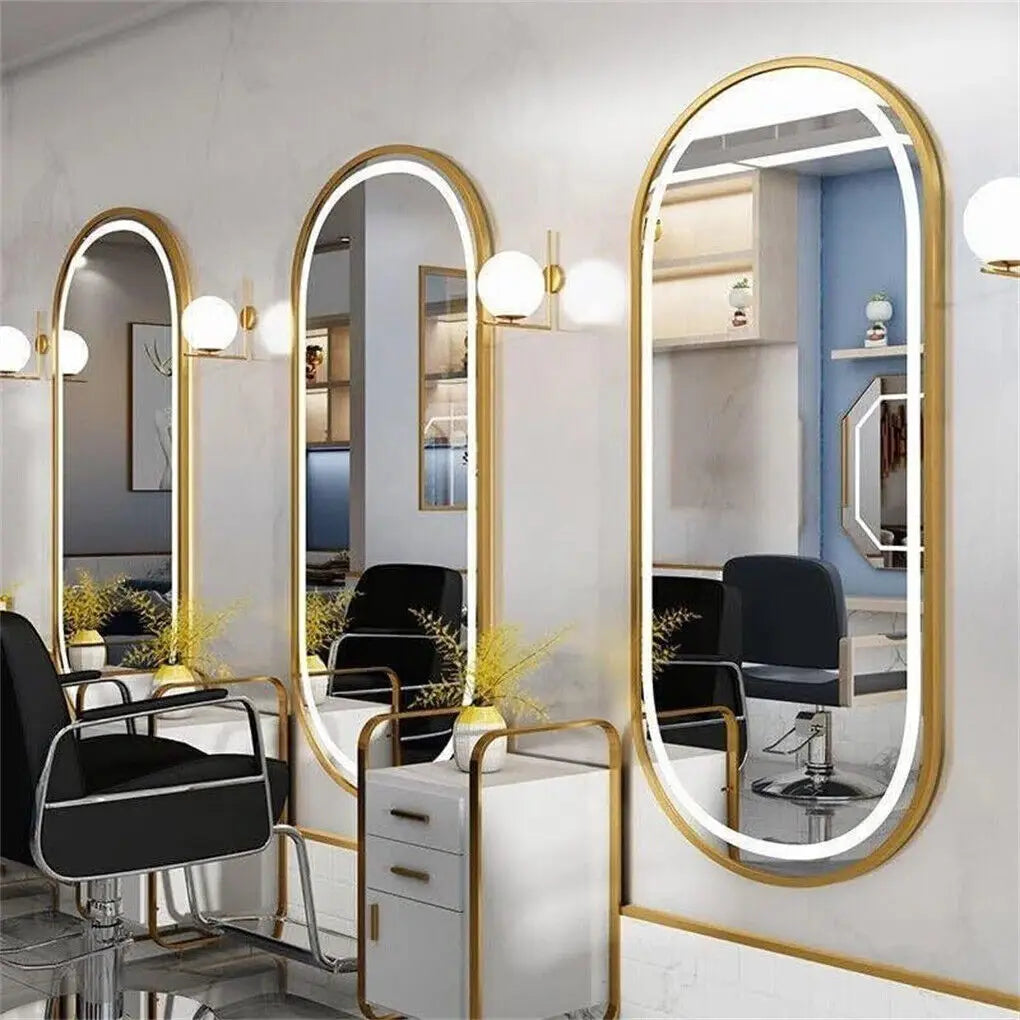 Luxury Oval Led Illuminated Bathroom Mirror