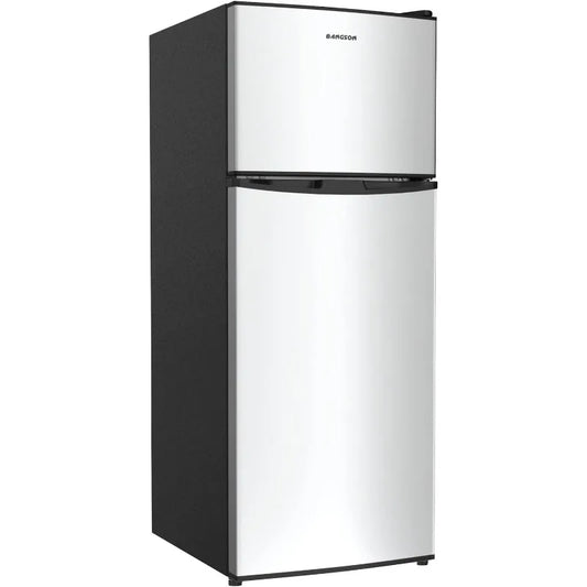 4.0 Cu.Ft Small Refrigerator with Freezer, for Dorms, and Offices
