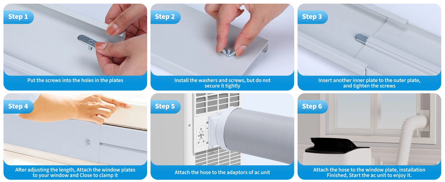 3-in-1 Portable 14,000 BTU Portable Air Conditioner