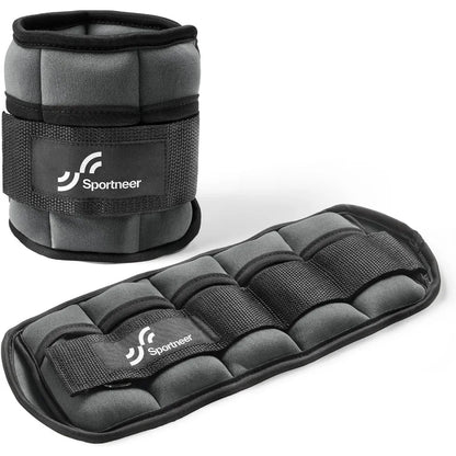 Adjustable Ankle Weights 1 Pair for Women Men