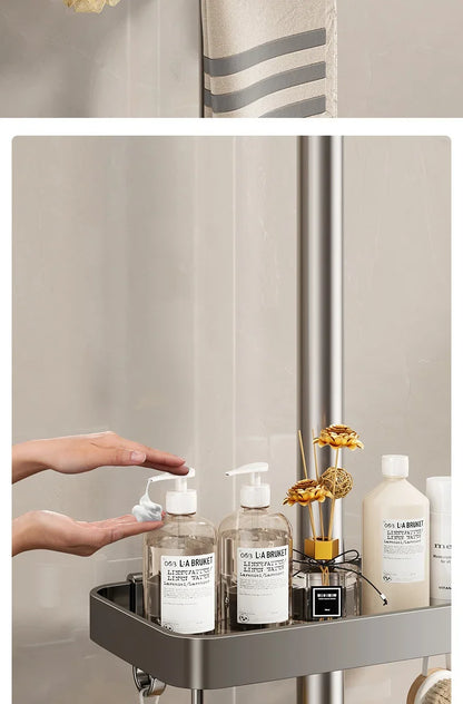 Bathroom Shower Shampoo Organizer Storage Shelf