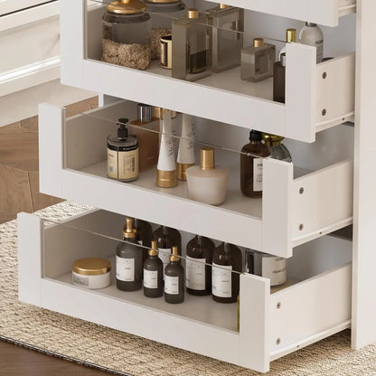 "47.2" Jewelry Display Cabinet for Walk-in/Dressing Room"