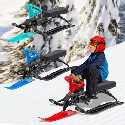 114*50*38cm Snow Racer Sled Slider Board