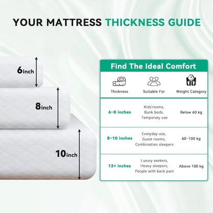 Full Size 8 Inch Memory Foam Mattress