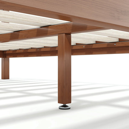 Full Size Bamboo Platform Bed Frame