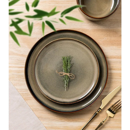 Handcrafted Terra Ceramic Dinnerware Set