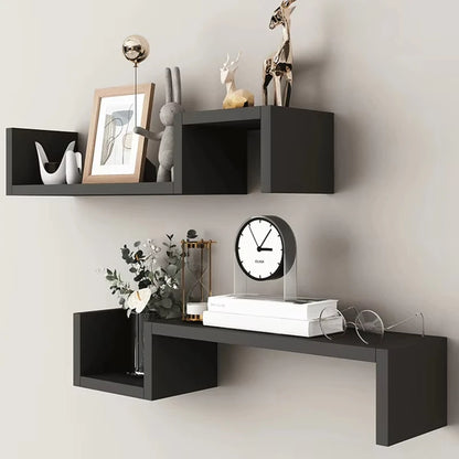 2 PCS floating shelfs
