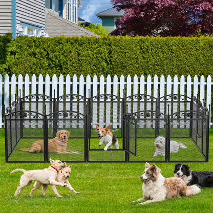 8 Panels Heavy Duty Dog Playpen Pen