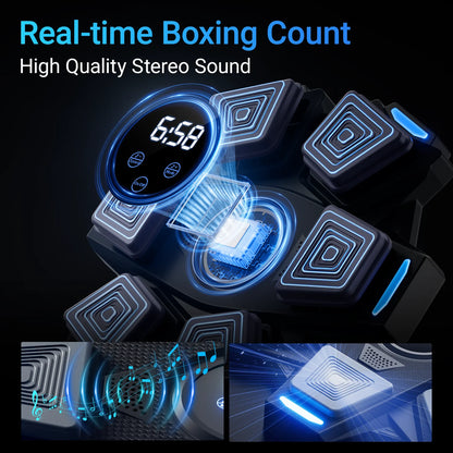 Musical boxing machine, suitable for both adults and children