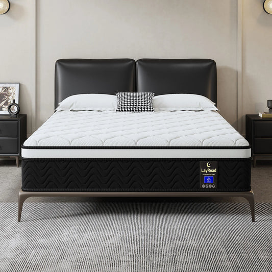 12 Inch Gel Memory Foam Hybrid Mattress