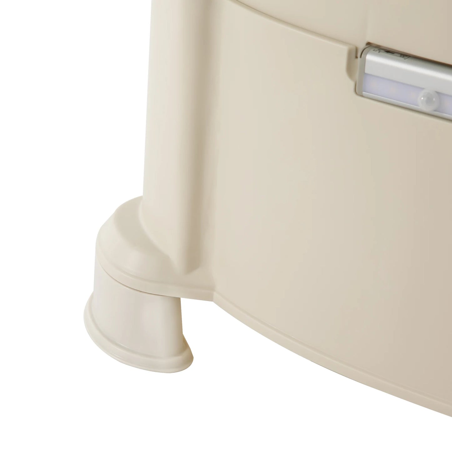 Bedside Commode Toilet with Sensor Night Light