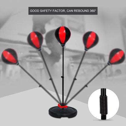 Children Adjustable Height Boxing Set
