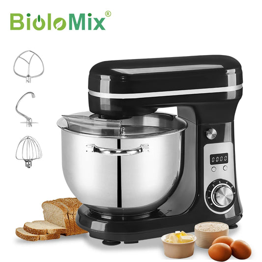 6-Speed, 1200 W Kitchen Food Mixer