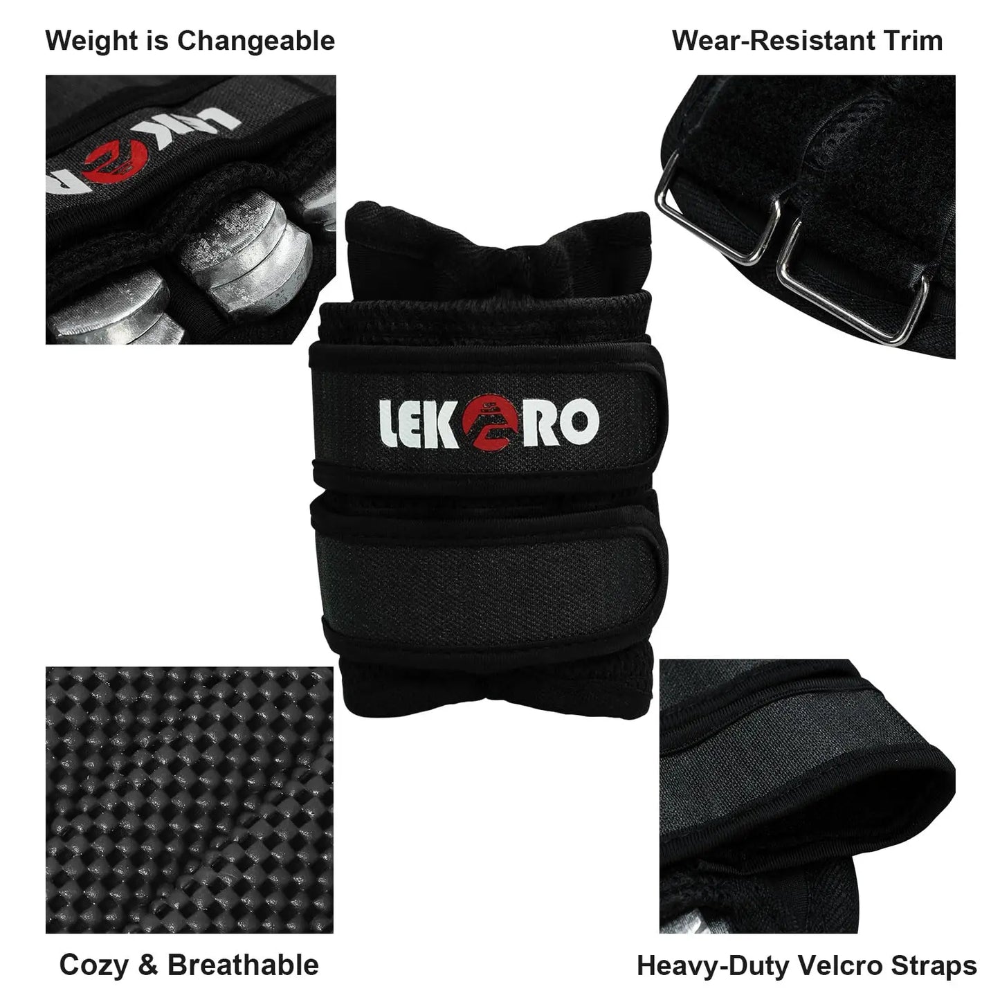 Adjustable Wrist Ankle Weights for Men and Women