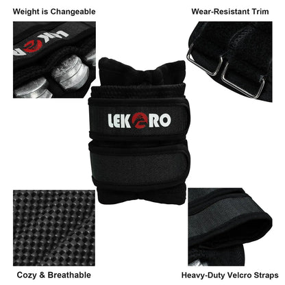 Adjustable Wrist Ankle Weights for Men and Women