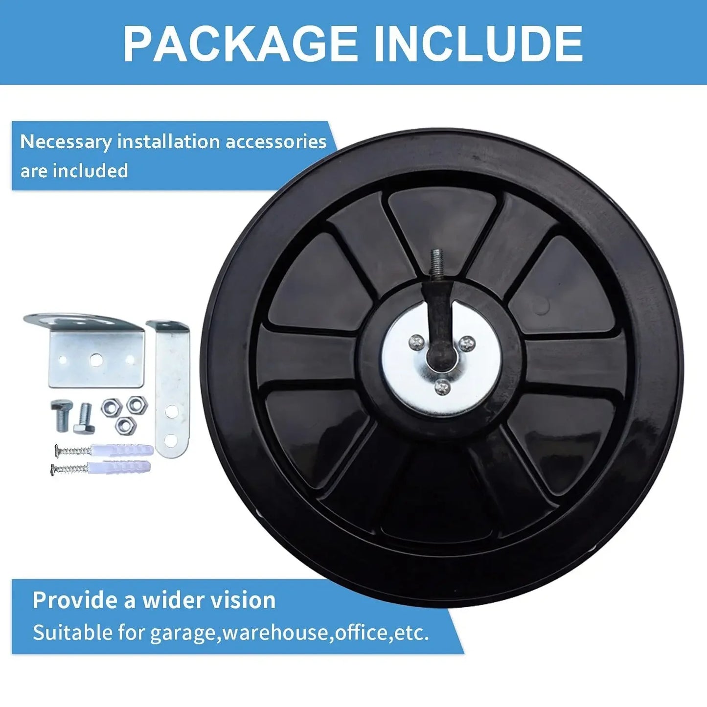 12" Driveway & Traffic Safety Mirror