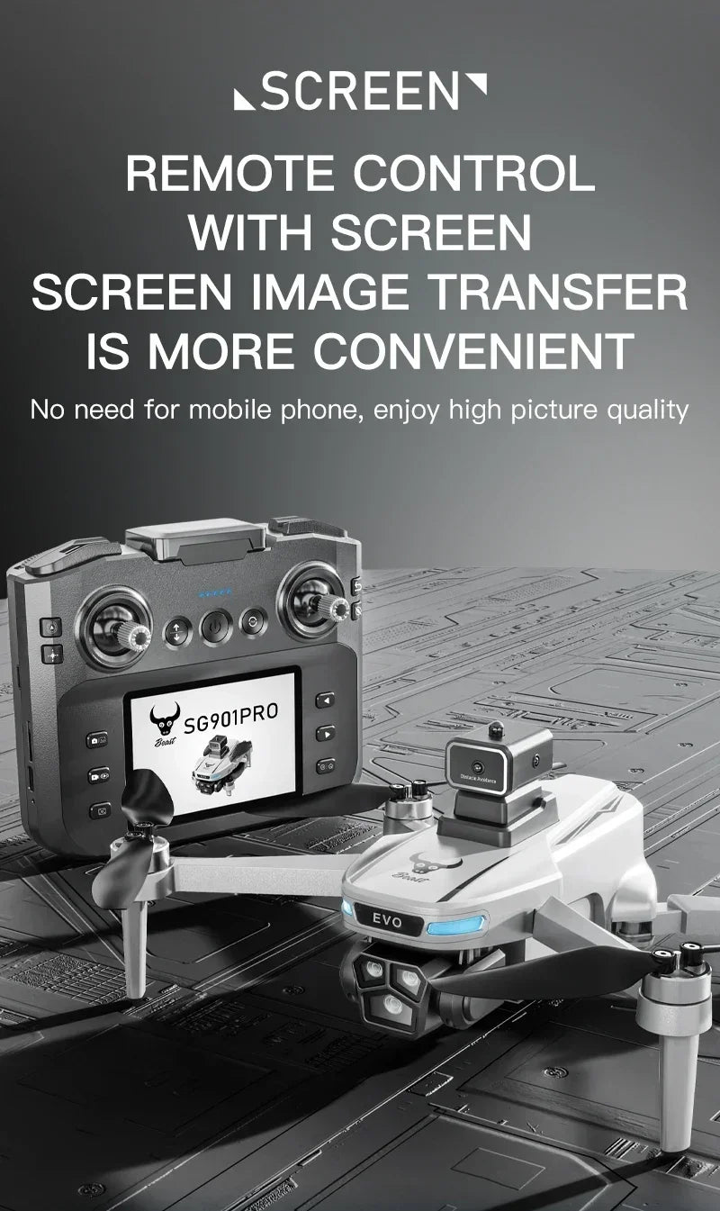 SG901 Pro Drone With 4K HD Dual Camera Intelligent