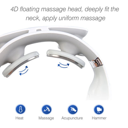 4 Head Neck and spine Massage Machine