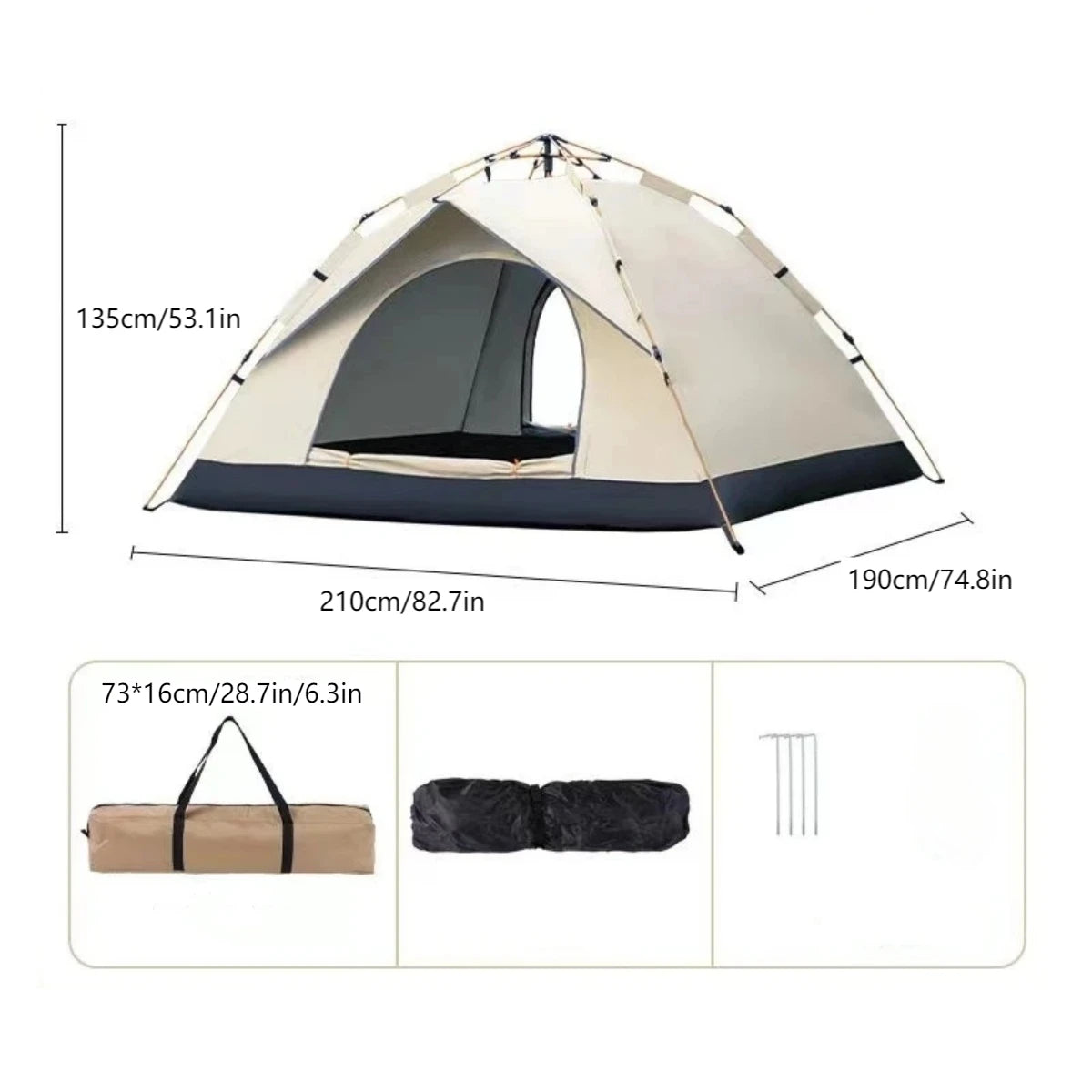 Outdoor Automatic Quick-opening Tent