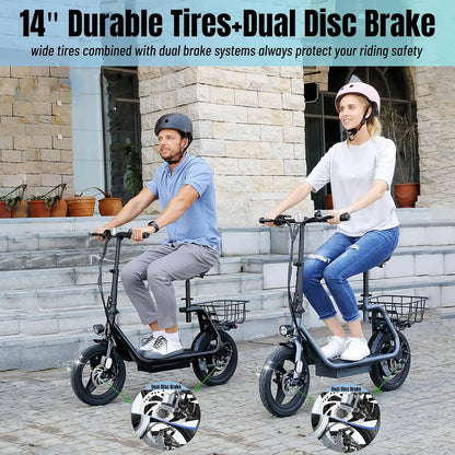 Peak 560W Electric Scooter Adults, 15Miles Range