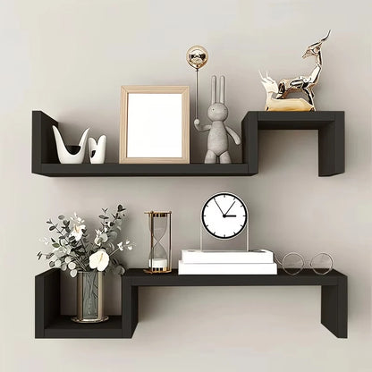 2 PCS floating shelfs