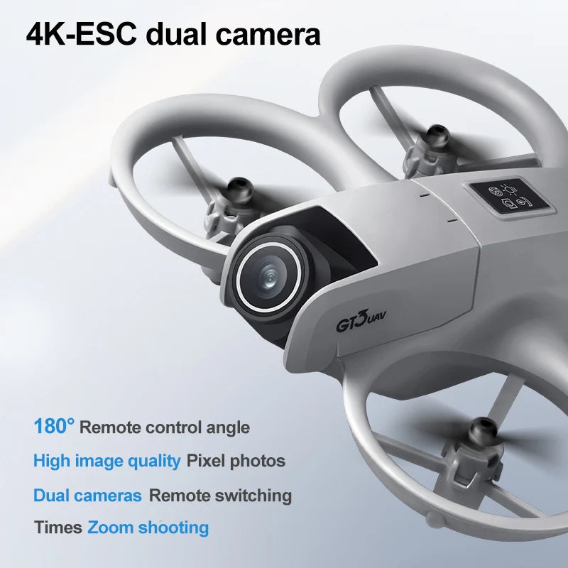 GT3 Drone with HD Dual Camera 180° view