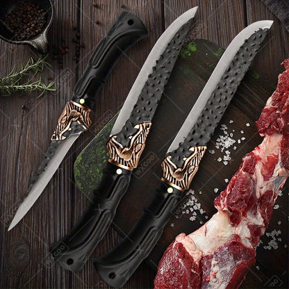 8PCS Stainless steel Professional Kitchen Chef Knife Set