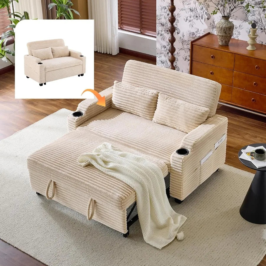 Convertible Design Loveseat Sleeper Sofa
