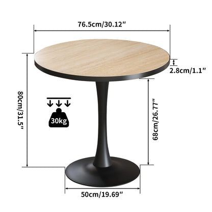 Leisure Round Coffee Table for 2-3 People
