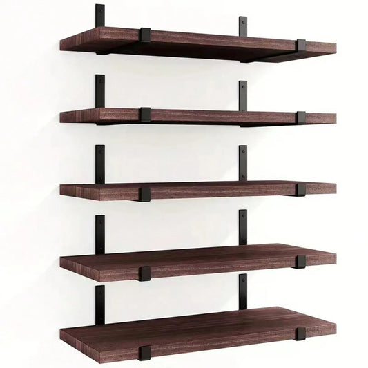 Room Decor 5pcs Floating Wall Shelf b