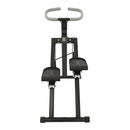 Foldable Indoor Vertical Stair Climbing Machine for Full-Body Workout