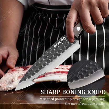 8PCS Stainless steel Professional Kitchen Chef Knife Set