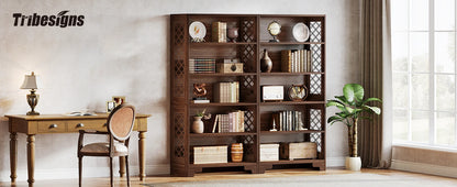 71 Inches Industrial Bookshelf